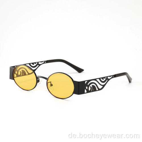 Neue Trendy Custom Fashion Vintage Damen Quadrat Kleine Rechteck Rahmenlose Sonnenbrille Frauen Männer Sonnenbrillen